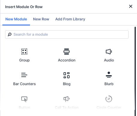divi modules