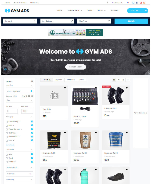 classifieds theme for elementor classifieds theme for elementor