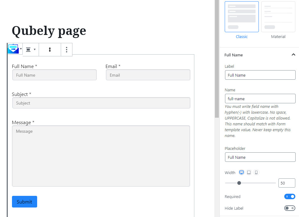 Qubely review - Contact Form Qubely review - Contact Form